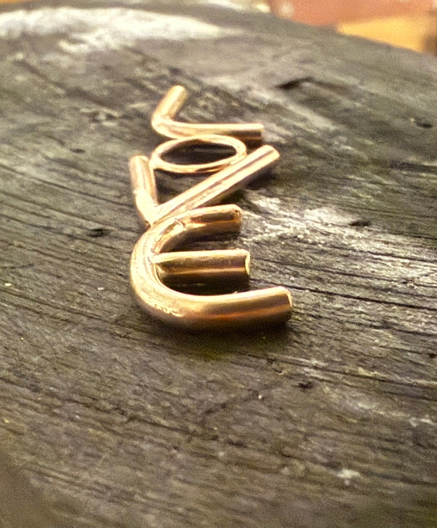 Gold LOVE Necklace