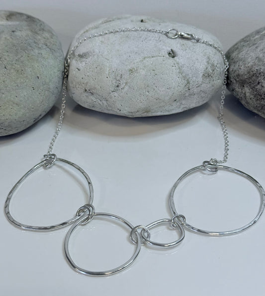 Organic Hoop Necklace
