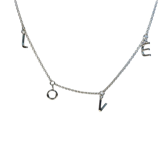 Love Letters Charm Necklace