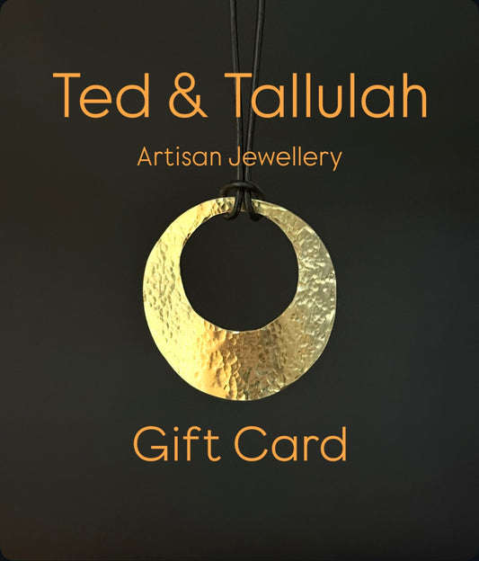 Ted & Tallulah Gift Card by post