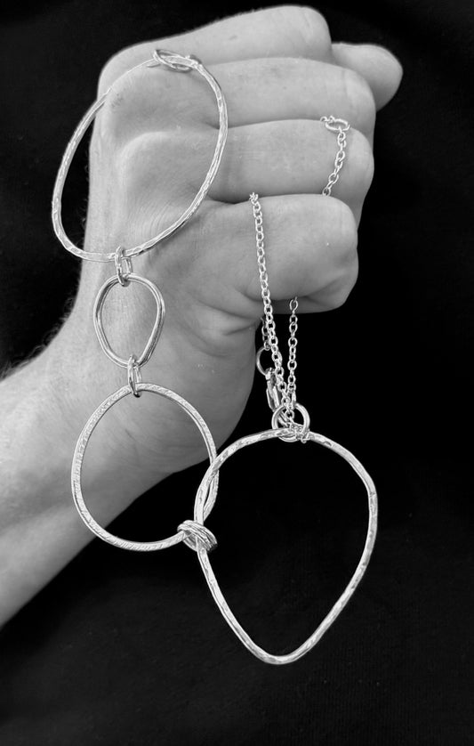 Organic Hoop Necklace