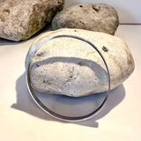 Solid Silver Bangle