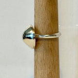 Domed Silver Ring
