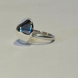 Domed Silver Ring