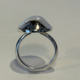 Domed Silver Ring
