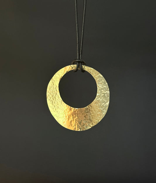 Large Brass Pendant