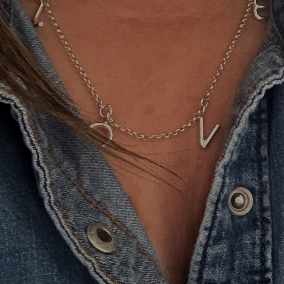 Love Letters Charm Necklace