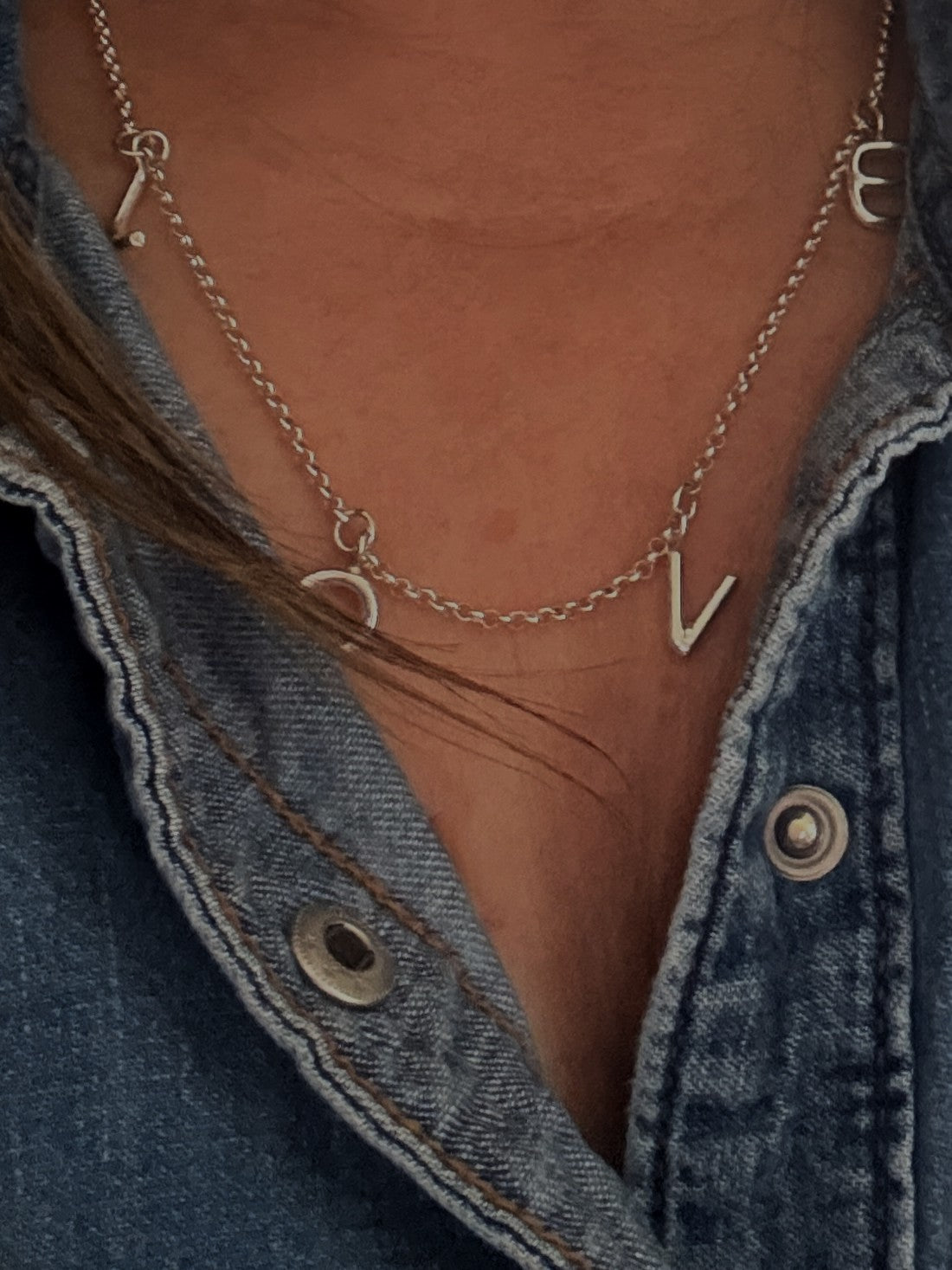 Love Letters Charm Necklace