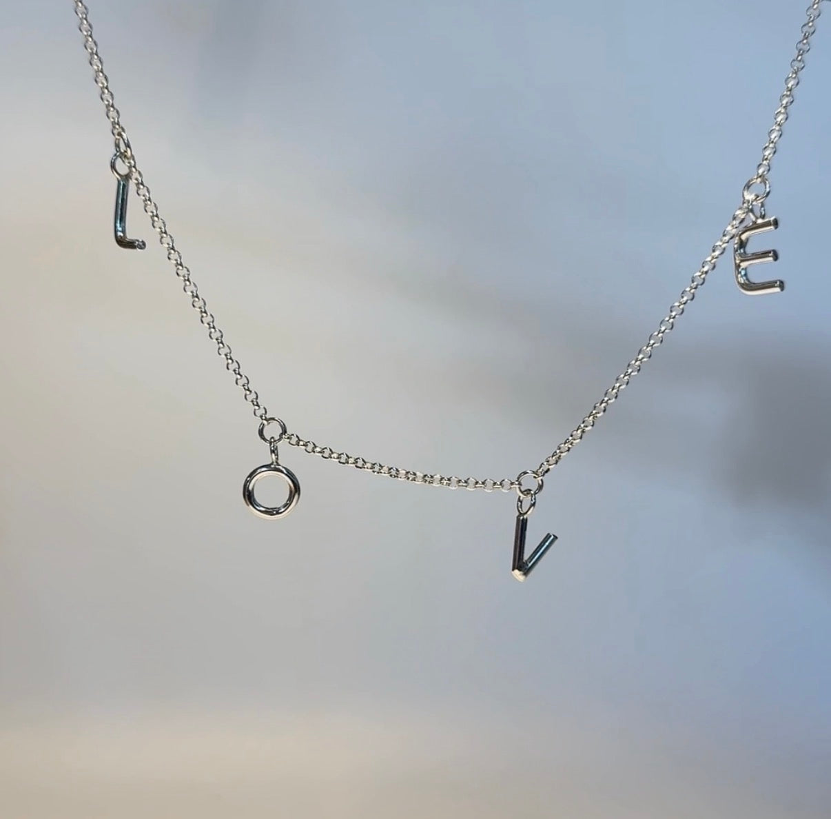 Love Letters Charm Necklace