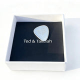 Solid Silver Guitar Plectrum