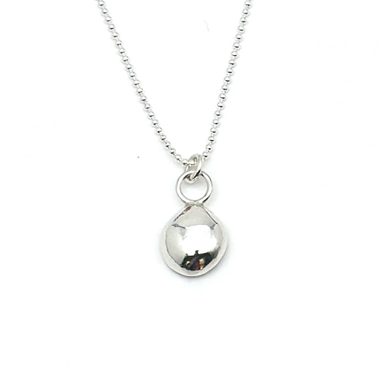 Molten Silver Pebble