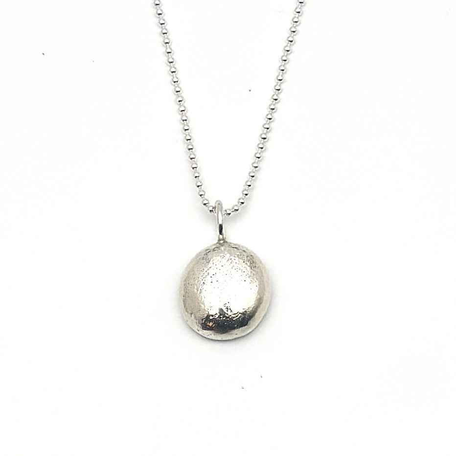 Molten Silver Pebble