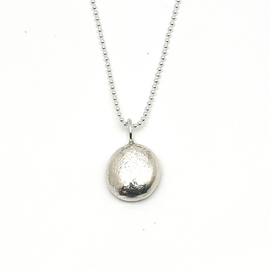 Molten Silver Pebble