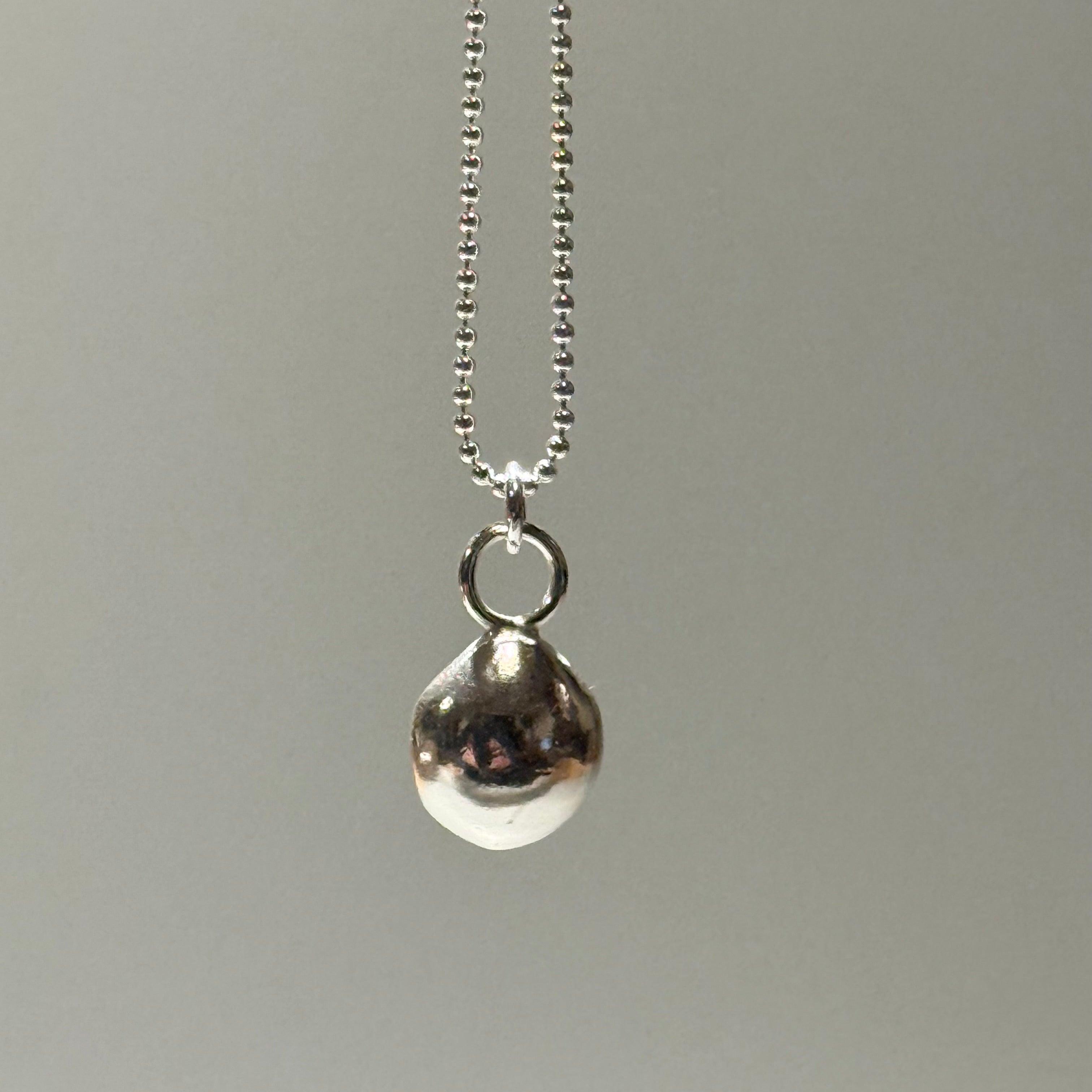 Molten Silver Pebble