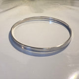 Solid Silver Bangle
