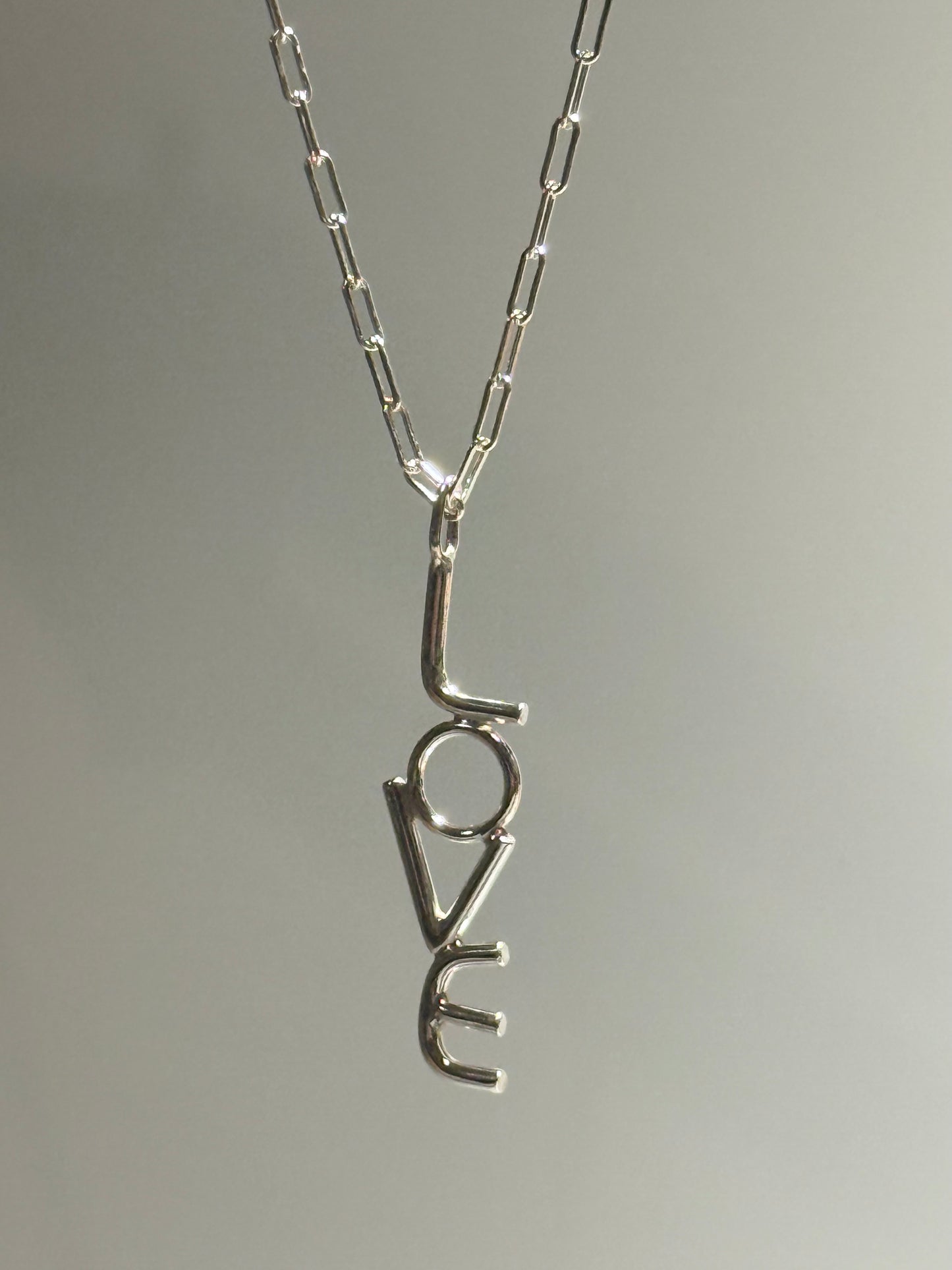 Sterling Silver Love Necklace