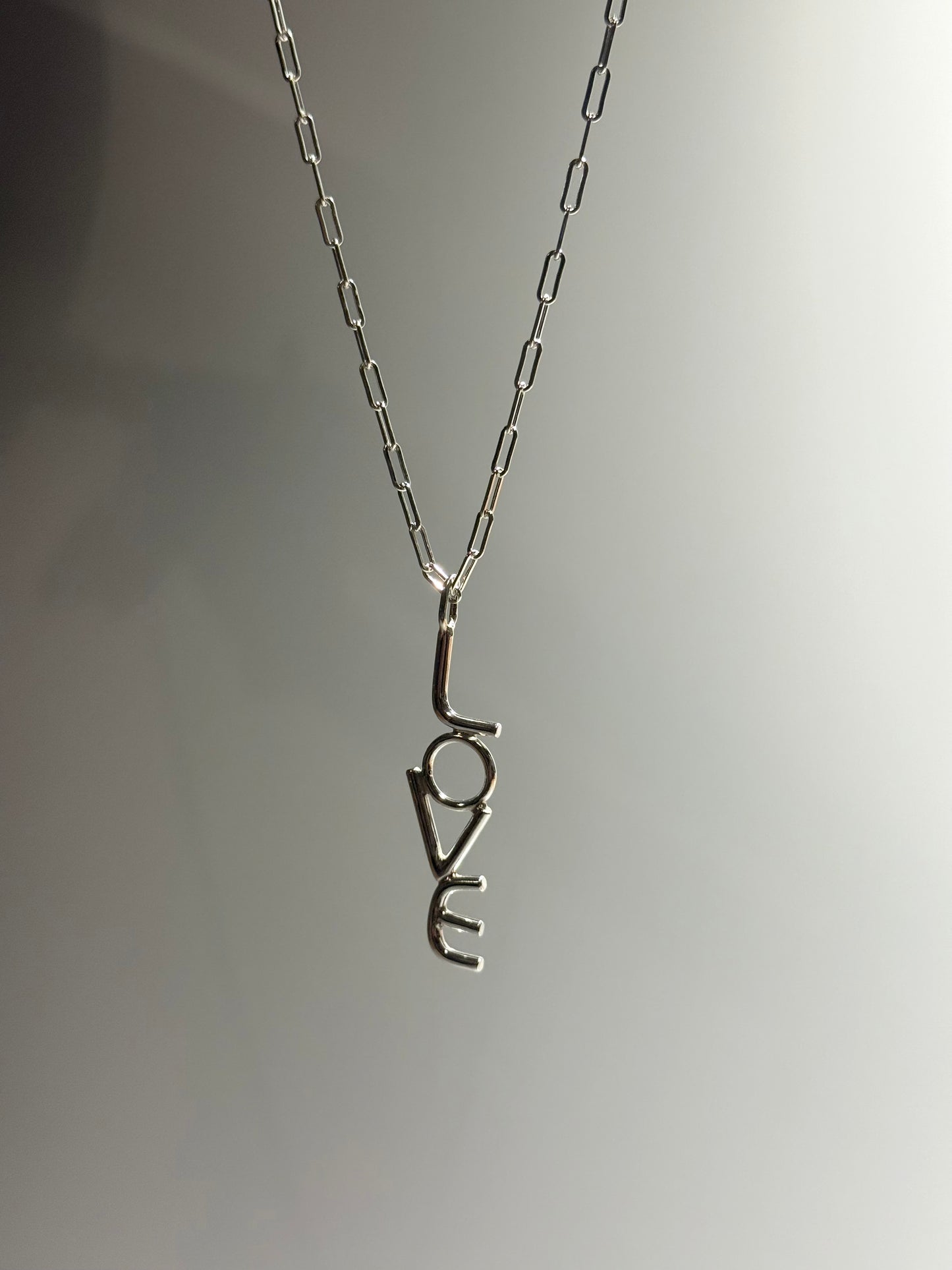 Sterling Silver Love Necklace