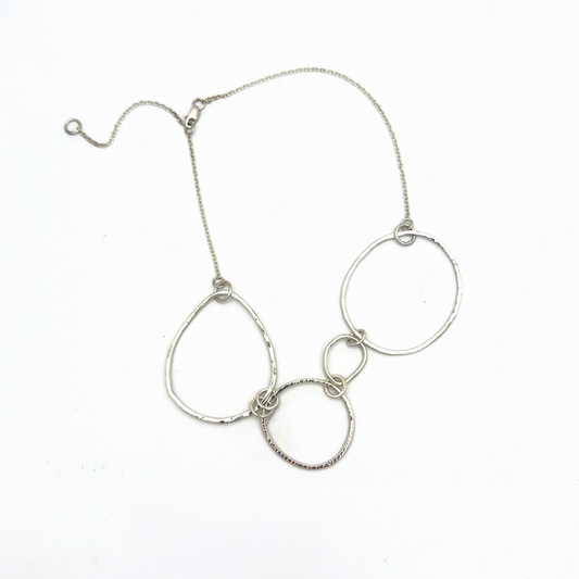 Organic Hoop Necklace