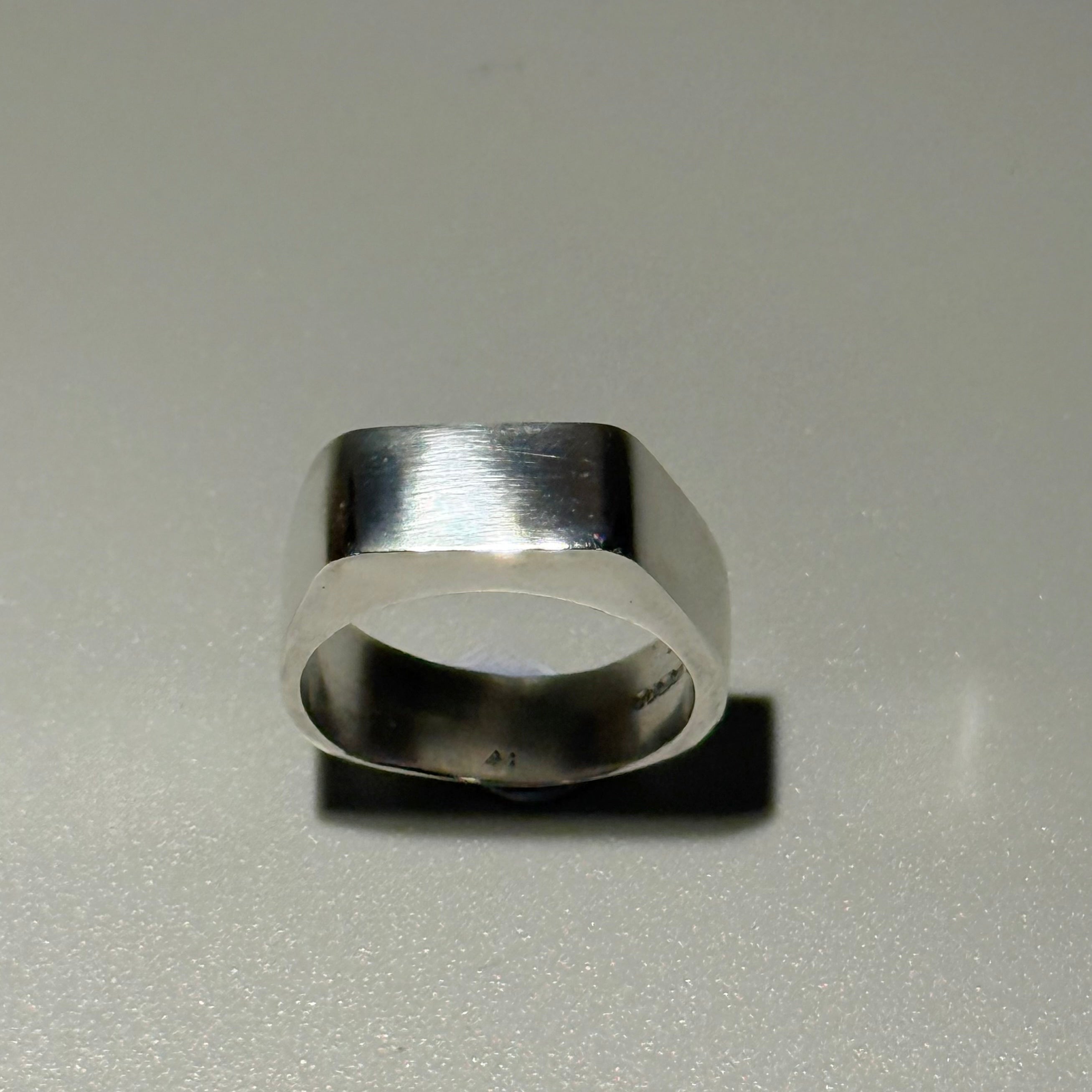 Silver Chunky Ring