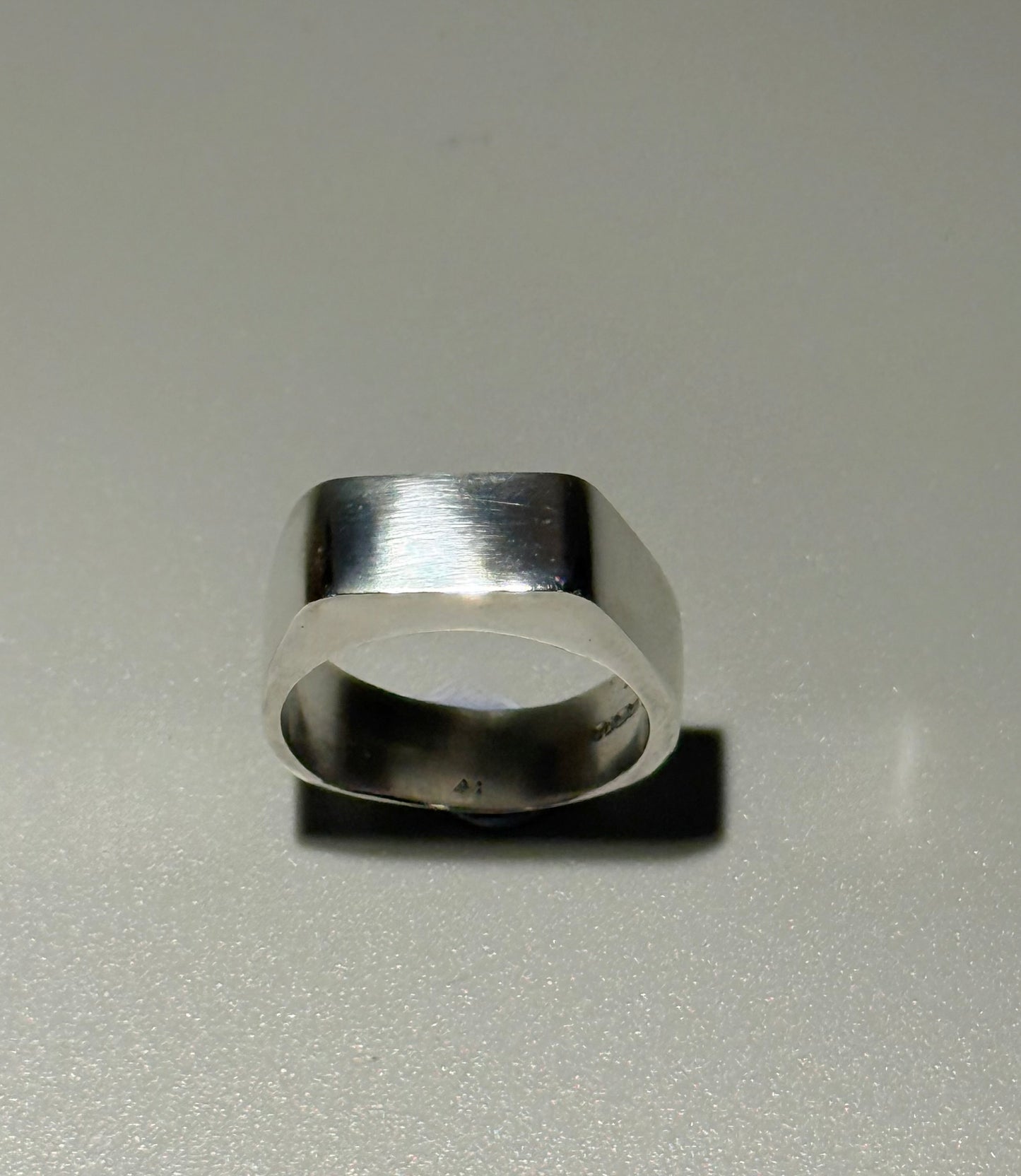 Silver Chunky Ring