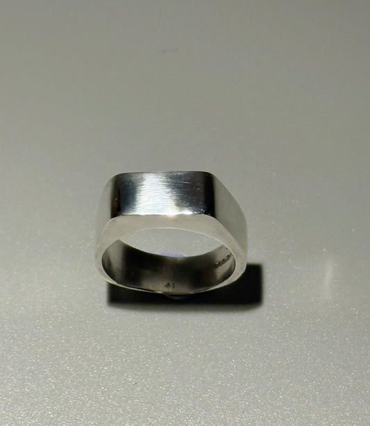 Silver Chunky Ring