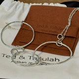 Organic Hoop Necklace