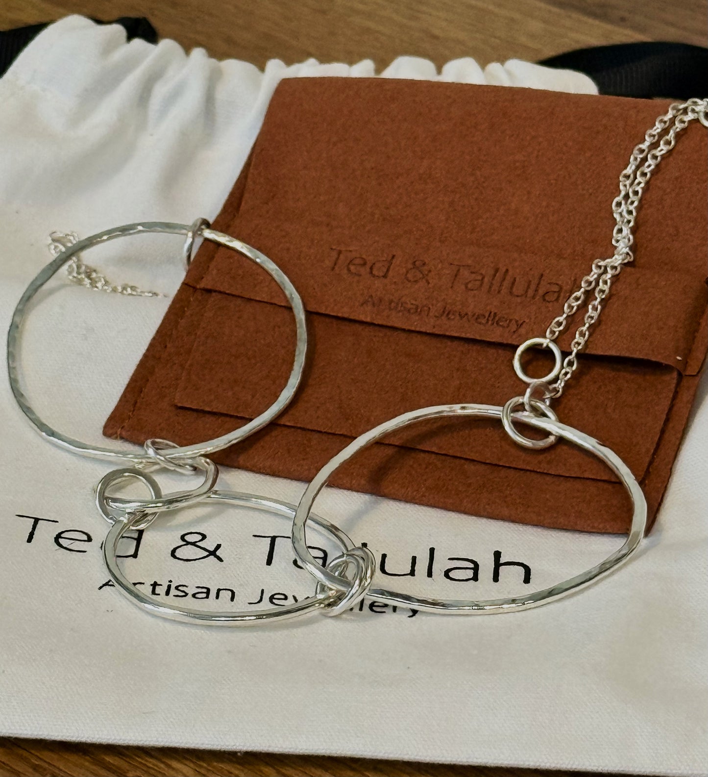 Organic Hoop Necklace