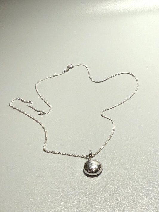 Molten Silver Pebble